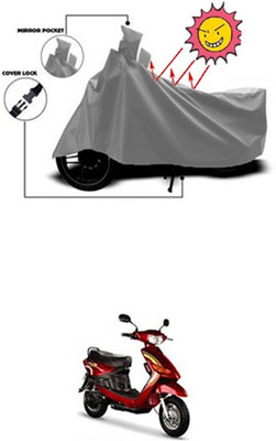 Coverit Two Wheeler Cover for Indus(Yo Spark, Grey)