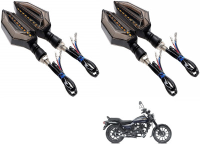 AuTO ADDiCT Front, Side, Rear LED Indicator Light for Bajaj Avenger 150(Yellow)