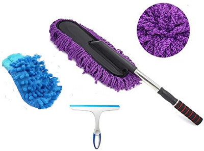 VOOWO Microfiber Vehicle Washing  Duster(Pack Of 3)