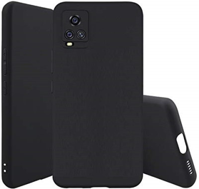 CaseTOcase Back Cover for Vivo Y73(Black, Matte Finish, Silicon, Pack of: 1)