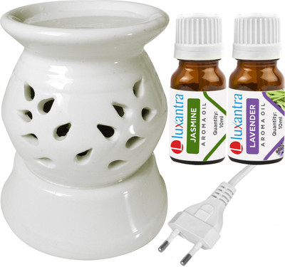 Luxantra Jasmine, Lavender Diffuser Set LX-130ELEDIFF001-JAS-LV(3 x 6.67 ml)