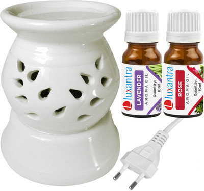 Luxantra Lavender, Rose Diffuser Set LX-130ELEDIFF001-LV-RS(3 x 6.67 ml)