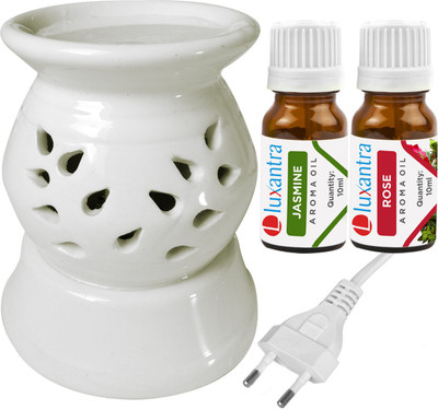 Luxantra Jasmine, Rose Diffuser Set LX-130ELEDIFF001-JAS-RS(3 x 6.67 ml)