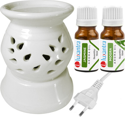 Luxantra Jasmine, Mogra Diffuser Set LX-130ELEDIFF001-JAS-MOG(3 x 6.67 ml)