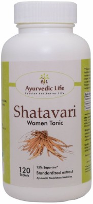 Ayurvedic Life Shatavari 120 Tablets Pack of 2(Pack of 2)