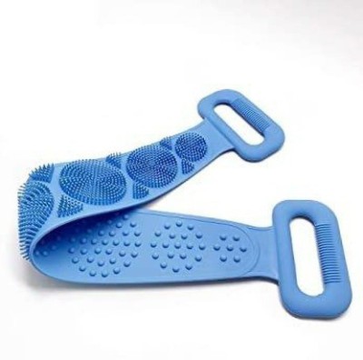 SHYAM Silicone Back Scrubber Belt Soft Body Massage Cleaning