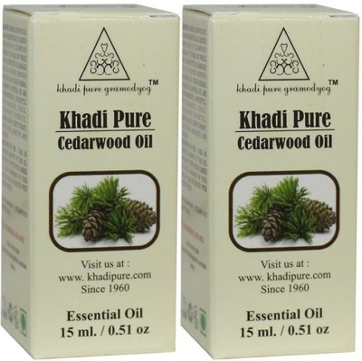 KHADI Pure Herbal Cedarwood Essential Oil(30 ml)