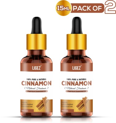 Ligez Cinnamon Bath Essential Oil Cinnamomum verum aka Dalchini(30 ml)