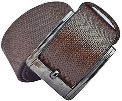 UNIQ WORLD Men Casual, Party, Formal, Evening Brown Genuine Leather Belt