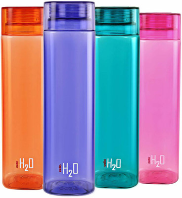 cello 1000 ml PET Bottle(Pack of 4, Multicolor)