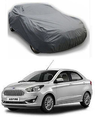 Coverit Car Cover For Ford Figo Aspire (Without Mirror Pockets)(Grey)