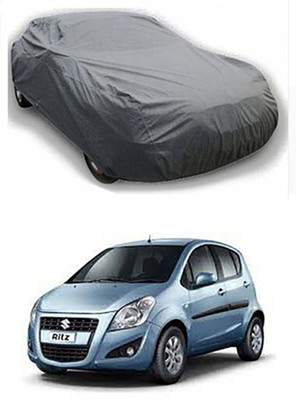 Billseye Car Cover For Maruti Suzuki Ritz (Without Mirror Pockets)(Grey)