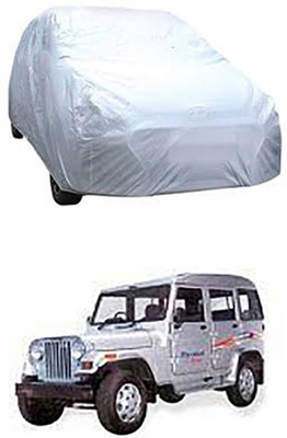 Billseye Car Cover For Mahindra Marshal (Without Mirror Pockets)(Silver)