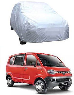 Billseye Car Cover For Mahindra Jeeto (Without Mirror Pockets)(Silver)