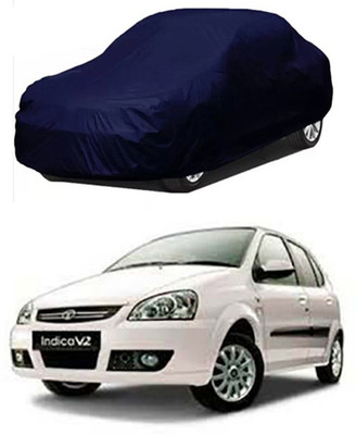 Coverit Car Cover For Tata Indica V2 (Without Mirror Pockets)(Blue)