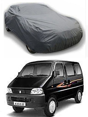 Billseye Car Cover For Maruti Suzuki Eeco (Without Mirror Pockets)(Grey)