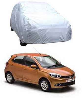 Billseye Car Cover For Tata Tiago (Without Mirror Pockets)(Silver)