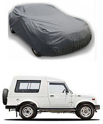 Billseye Car Cover For Maruti Suzuki Gypsy King (Without Mirror Pockets)(Grey)