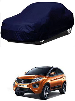 Billseye Car Cover For Tata Nexon (Without Mirror Pockets)(Blue)