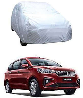 Billseye Car Cover For Maruti Suzuki Ertiga (Without Mirror Pockets)(Silver)
