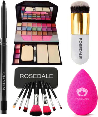 Crynn Smudge Proof Essential Makeup HD11 Beauty Kajal(11 Items in the set)
