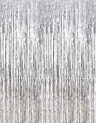 Hemito Silver Curtain