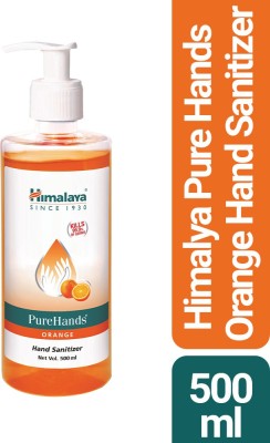 HIMALAYA PureHands - Orange Hand Sanitizer Bottle(0.5 L)