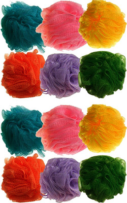 JANVI Loofah(Pack of 12, Multicolor)