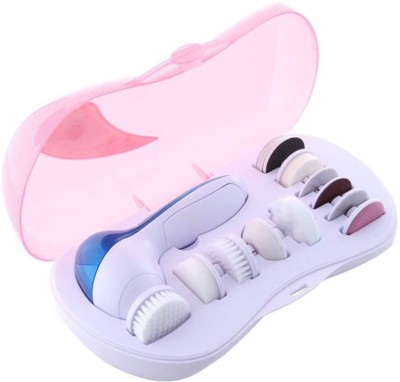 MAULION Face Facial 11 in 1 Exfoliator Electric Massage Machine Care & Cleaning Cleaner Massager Kit For Smoothing Body Beauty Care Skin Face Cleaner Massage Machine facial massager Machine for face 11 in 1 Facial Massager Massager(Multicolor)