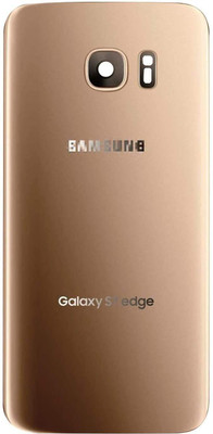 Spares4ever Samsung Galaxy S7 Edge Back Panel(Gold)