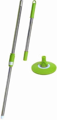 ROBMOB 360 degree Pride stick of Mop With 1 Refill set only Wet & Dry Mop  (Green) Wet & Dry Mop(Green)