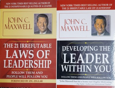 The 21 Irrefutable Law Of Leadership + Developing The Leader Within You(Paperback, John C. Maxwell)