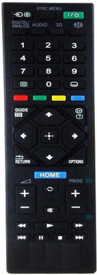 BhalTech LED LCD TV Compatible with LED LCD TV  Smart 3D Sony Remote Controller(Black)