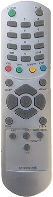 BhalTech 6710V00140E CRT TV Universal Compatible with CRT TV LG Remote Controller(Gray)