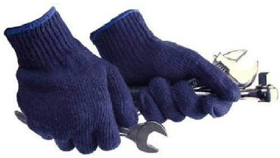 RBGIIT Blue Kevlar Kinntetted Safety Hand Gloves For Kitchen Utilation Market Shooping Time Working Places Heavy Loaded Working Indrustrial Chemical Tankar Driver Winter Summer Season Safe Skin In Sunlight Women Girl's Men Boy's Speacial Safety Hand Gloves Kevlar Safety Gloves-RBC30 Kevlar  Safety G