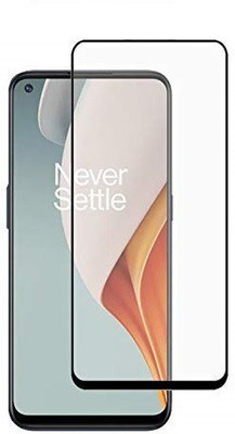 LIKEDESIGN Edge To Edge Tempered Glass for Oneplus Nord N10(Pack of 1)