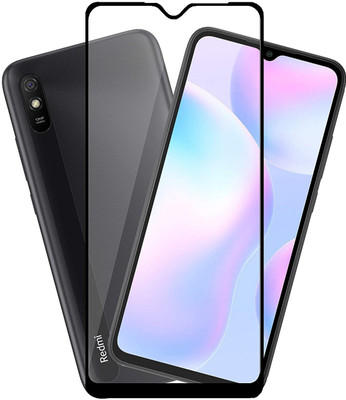 BRENZZ Edge To Edge Tempered Glass for Redmi 9A,Redmi 9i(Pack of 1)