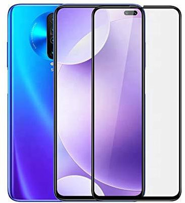 DSCASE Edge To Edge Tempered Glass for POCO X2(Pack of 1)