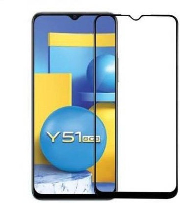 TESPARK Edge To Edge Tempered Glass for Vivo Y51 2020(Pack of 1)