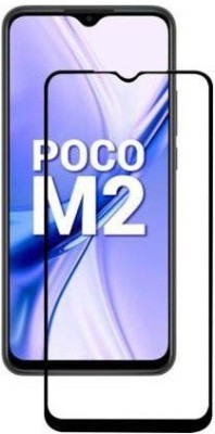 Hyper Edge To Edge Tempered Glass for POCO M2(Pack of 1)