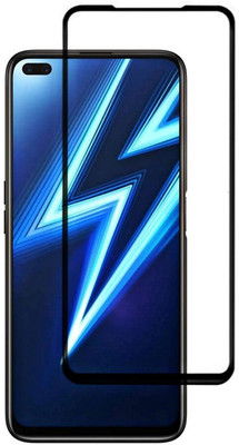 DSCASE Edge To Edge Tempered Glass for Realme 6 Pro(Pack of 1)