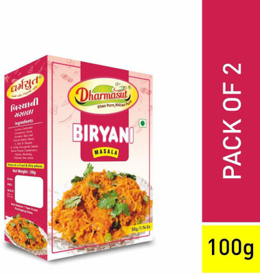 Dharmasut Biriyani Masala 50gm Pack of 2(2 x 50 g)