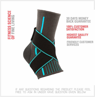 DreamPalace Ankle Support Brace Adjustable Sleeve Running Compression Ankle Brace with Strap Ankle Support(Multicolor)