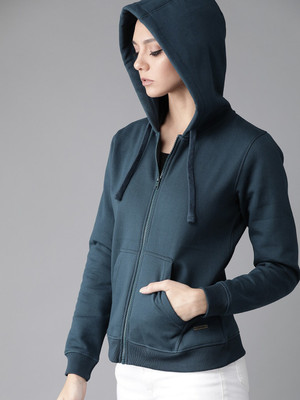 Roadster Full Sleeve Solid Men Sweatshirt
