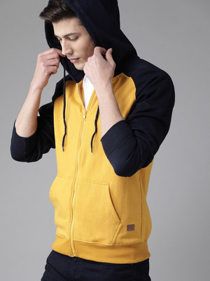 Roadster Full Sleeve Color Block Men Sweatshirt