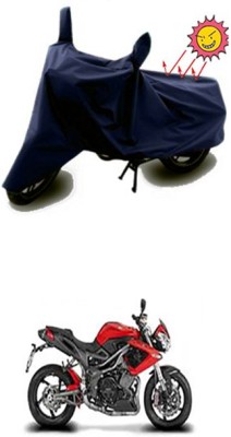 Coverit Two Wheeler Cover for DSK Benelli(TNT R, Blue)