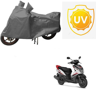 RPSENTTERPR Waterproof Two Wheeler Cover for Yamaha(Ray Z, Grey)