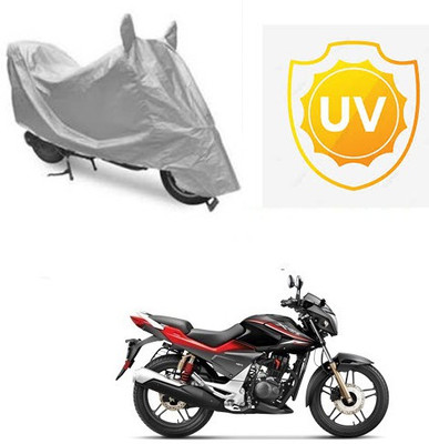 Atulit enterprises Waterproof Two Wheeler Cover for Honda(CBZ Extreme, Silver)