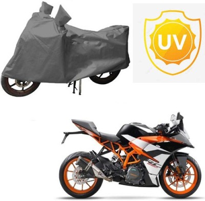 RPSENTTERPR Waterproof Two Wheeler Cover for KTM(RD 350, Grey)