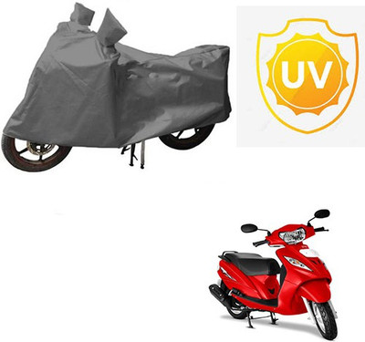 Atulit enterprises Waterproof Two Wheeler Cover for TVS(Wego, Grey)